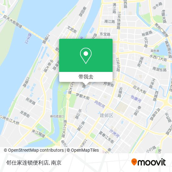 邻仕家连锁便利店地图