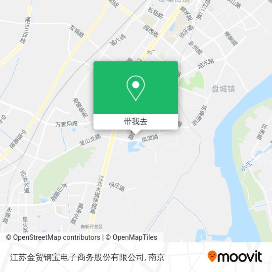 江苏金贸钢宝电子商务股份有限公司地图