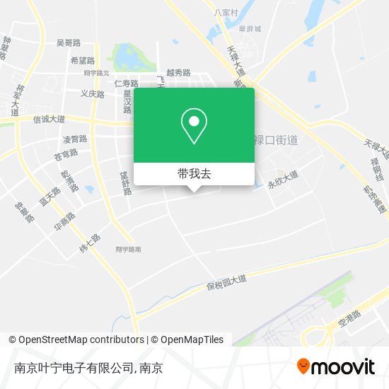 南京叶宁电子有限公司地图