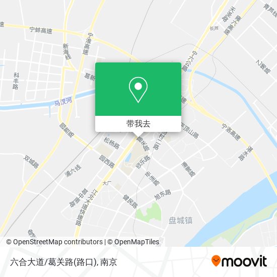 六合大道/葛关路(路口)地图