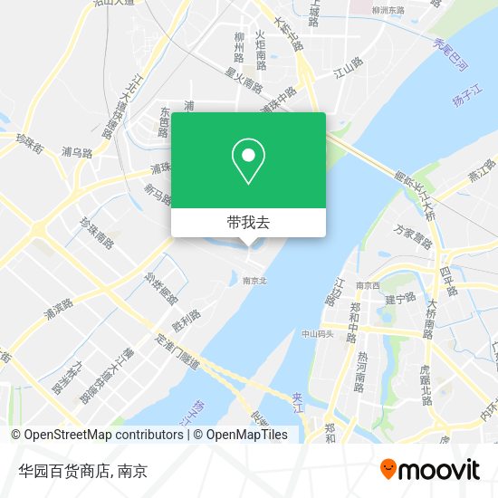 华园百货商店地图
