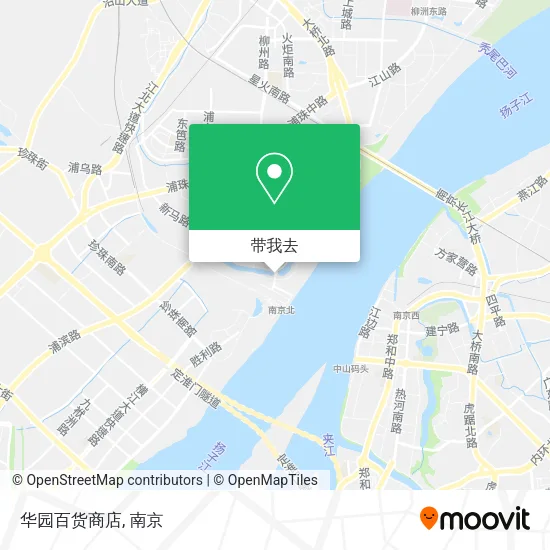 华园百货商店地图