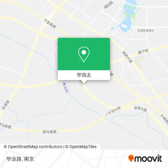 华业路地图