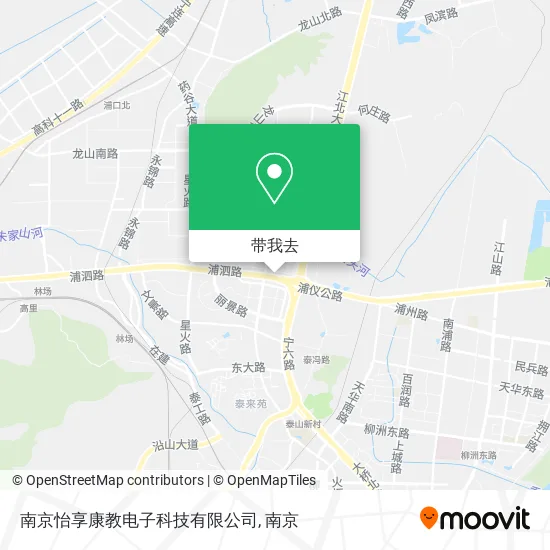 南京怡享康教电子科技有限公司地图