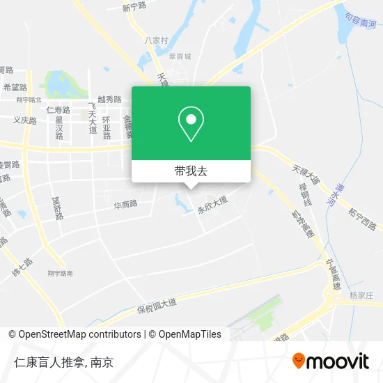 仁康盲人推拿地图