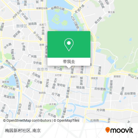 梅园新村社区地图