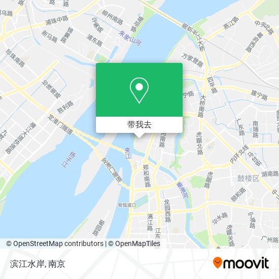 滨江水岸地图