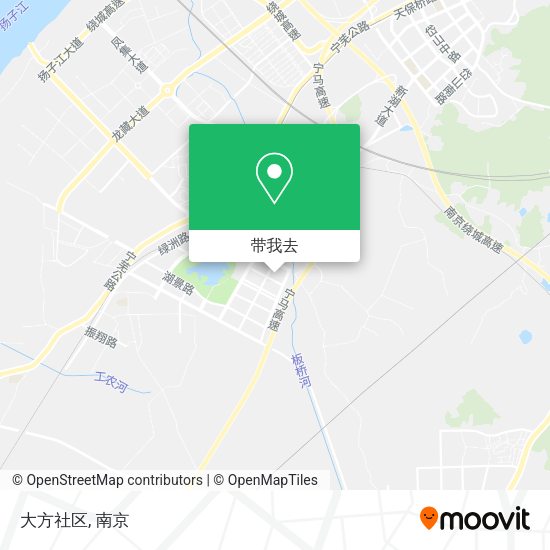 大方社区地图