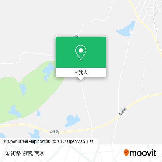 新街路·谢营地图