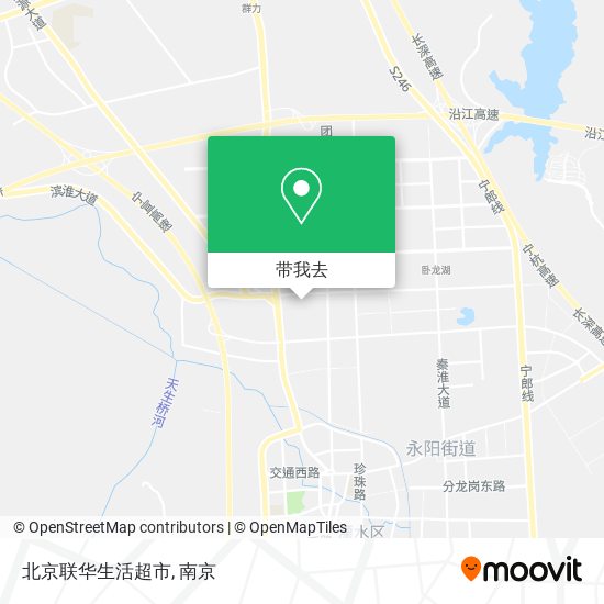 北京联华生活超市地图