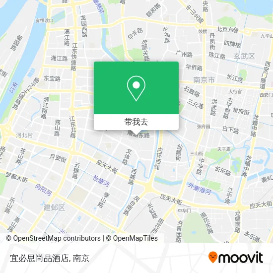 宜必思尚品酒店地图