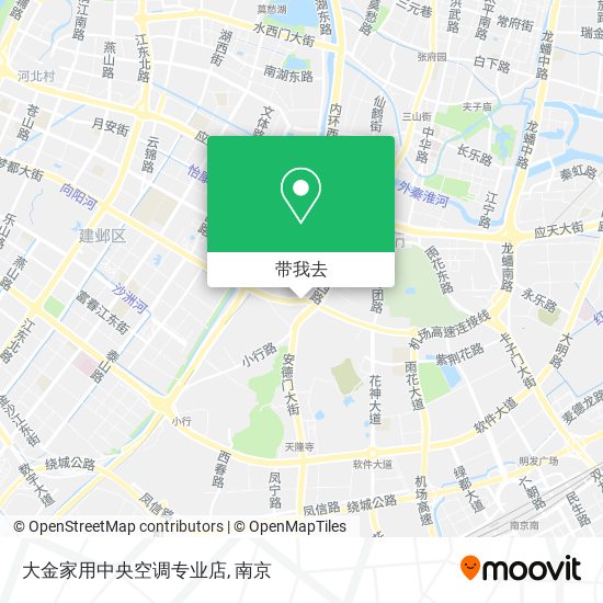 大金家用中央空调专业店地图
