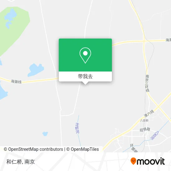 和仁桥地图
