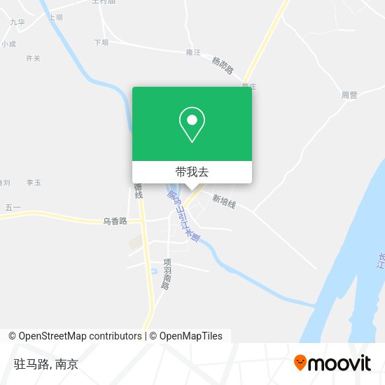 驻马路地图