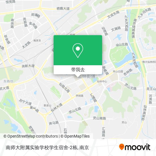 南师大附属实验学校学生宿舍-2栋地图
