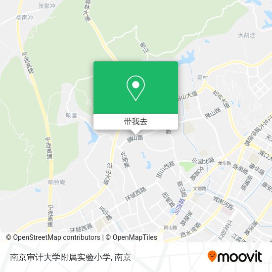 南京审计大学附属实验小学地图