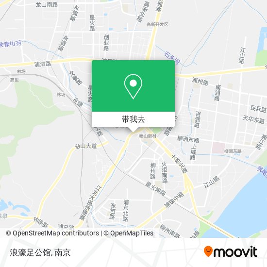 浪濠足公馆地图