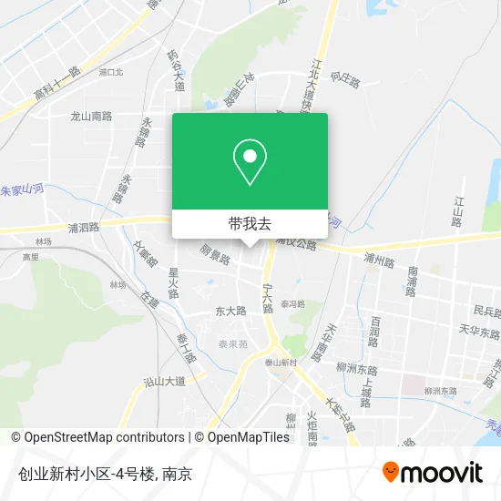 创业新村小区-4号楼地图