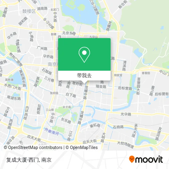 复成大厦-西门地图