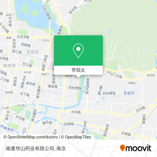 南通华山药业有限公司地图