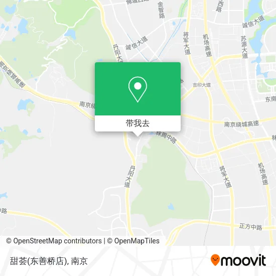 甜荟(东善桥店)地图