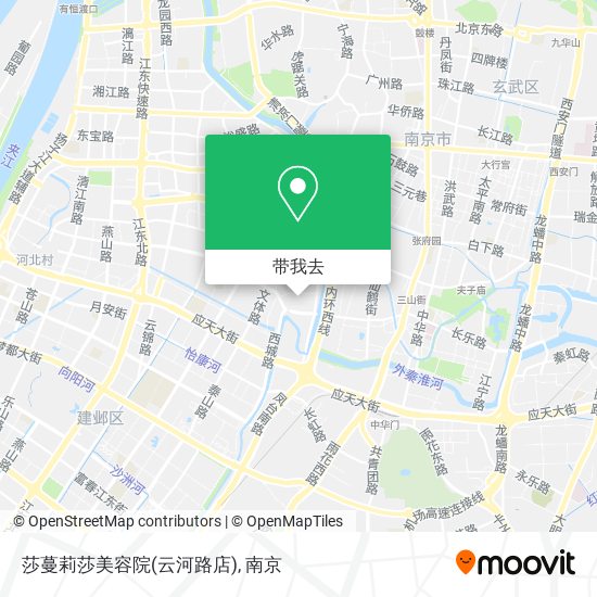 莎蔓莉莎美容院(云河路店)地图