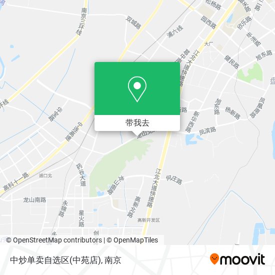 中炒单卖自选区(中苑店)地图