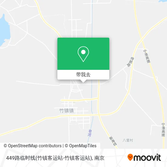 449路临时线(竹镇客运站-竹镇客运站)地图