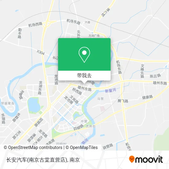 长安汽车(南京古棠直营店)地图