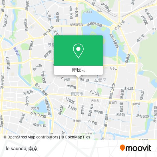 le saunda地图