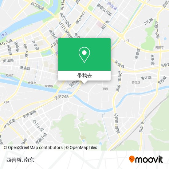 西善桥地图