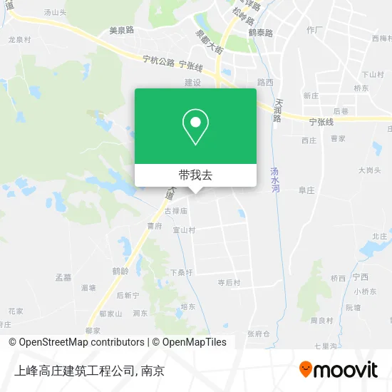 上峰高庄建筑工程公司地图