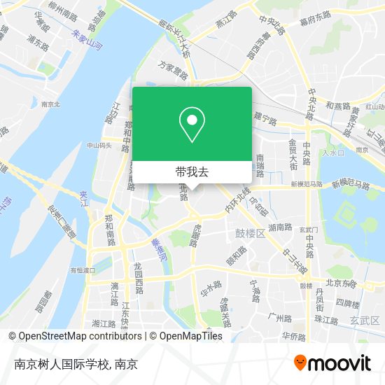 南京树人国际学校地图