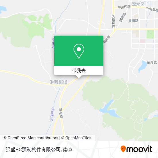 强盛PC预制构件有限公司地图