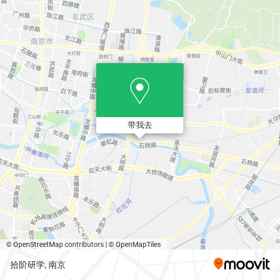 拾阶研学地图