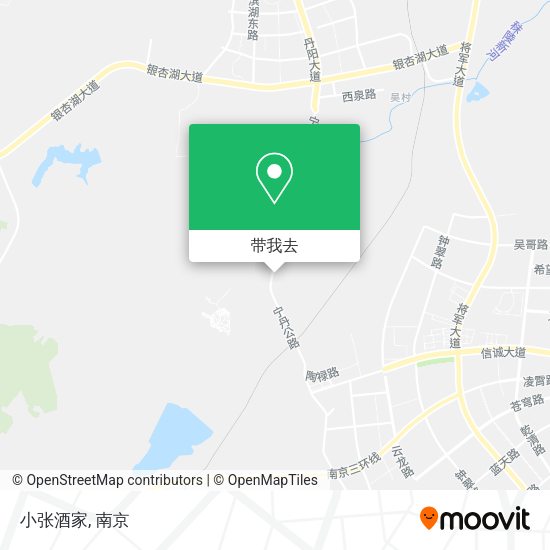 小张酒家地图