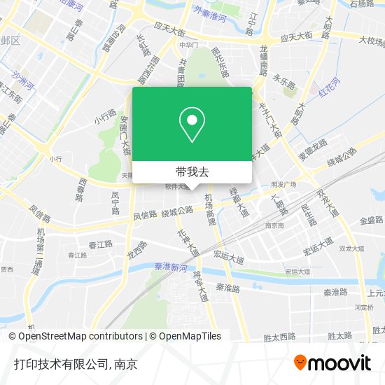 打印技术有限公司地图