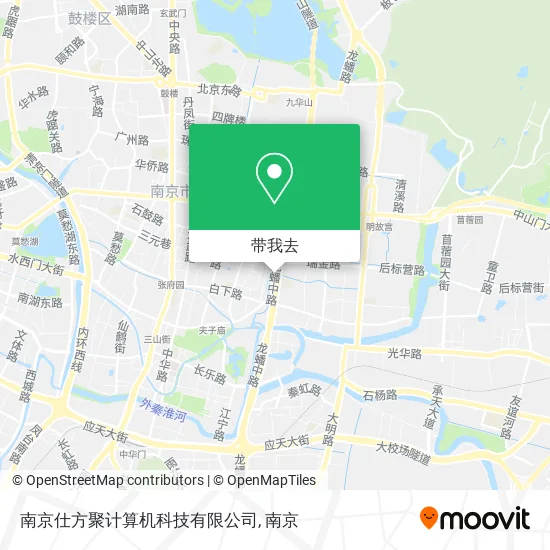 南京仕方聚计算机科技有限公司地图