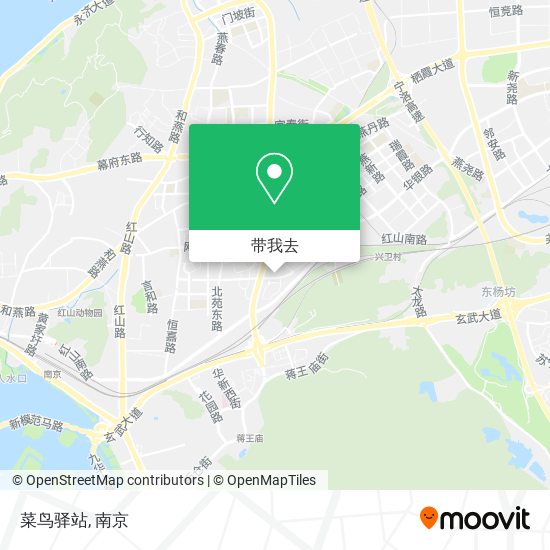 菜鸟驿站地图