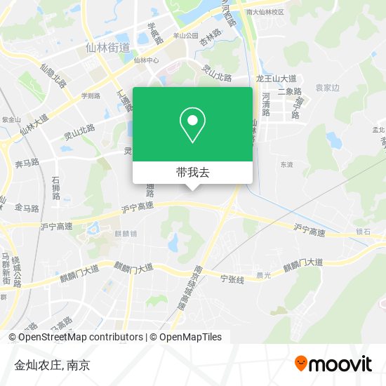 金灿农庄地图