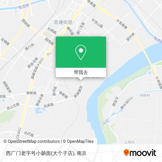 西厂门老字号小肠面(大个子店)地图