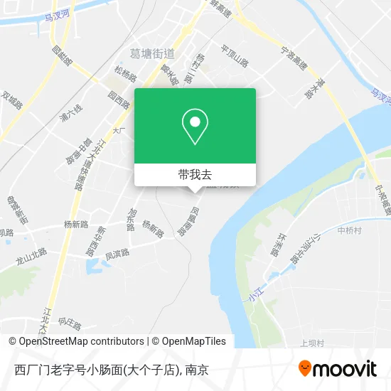 西厂门老字号小肠面(大个子店)地图