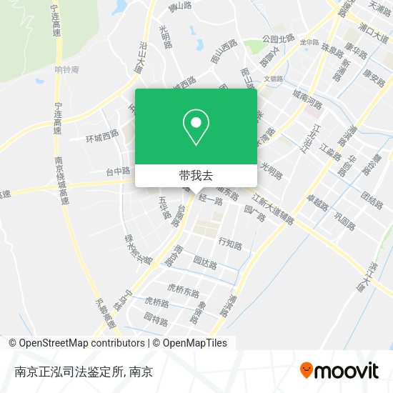 南京正泓司法鉴定所地图