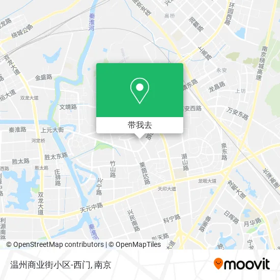 温州商业街小区-西门地图