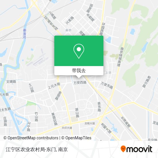 江宁区农业农村局-东门地图