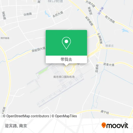 迎宾路地图