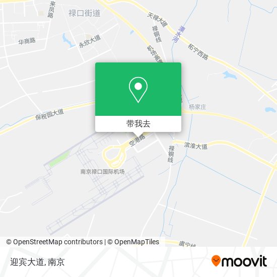 迎宾大道地图