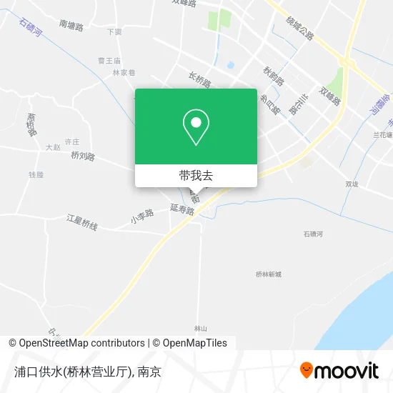 浦口供水(桥林营业厅)地图