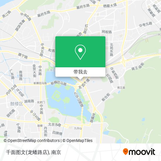 千面图文(龙蟠路店)地图