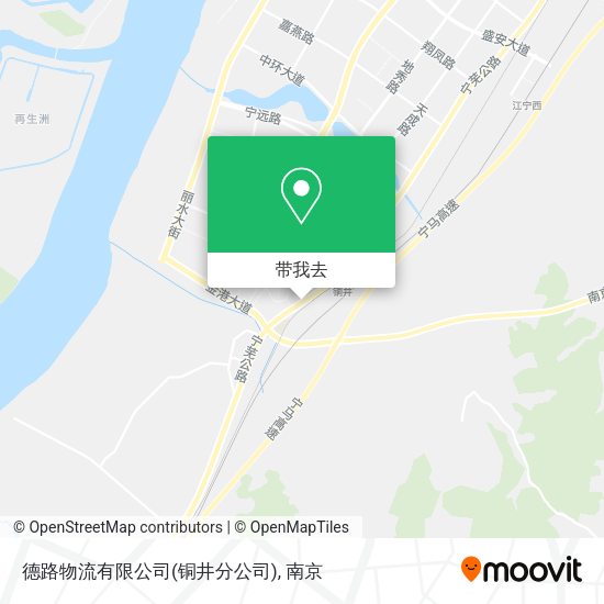 德路物流有限公司(铜井分公司)地图